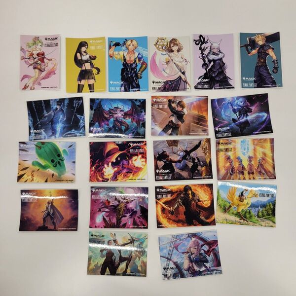 MTG ファイナルファンタジー マジック大戦祭 ステッカー 20種コンプセット