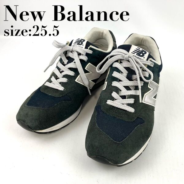New Balance ニューバランス スニーカー 996 スエード ダークグリーン 25.5cm