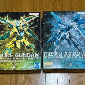 MG フリーダムガンダム ジャスティスガンダム CROSS CONTRAST COLORS