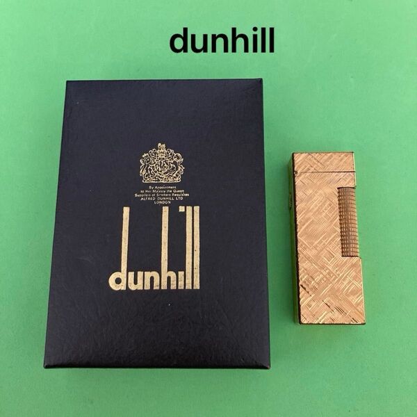 dunhill ダンヒル ガスライター ゴールドカラー 喫煙具 USRE.2416 外箱あり