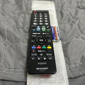美品 新品電池付き SHARP AQUOS 純正 テレビリモコン GB239SA