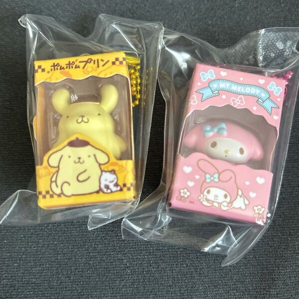 サンリオ ボックス フィギュア コレクション チョコボックス マイメロディ ポムポムプリン キーホルダー キャラクター