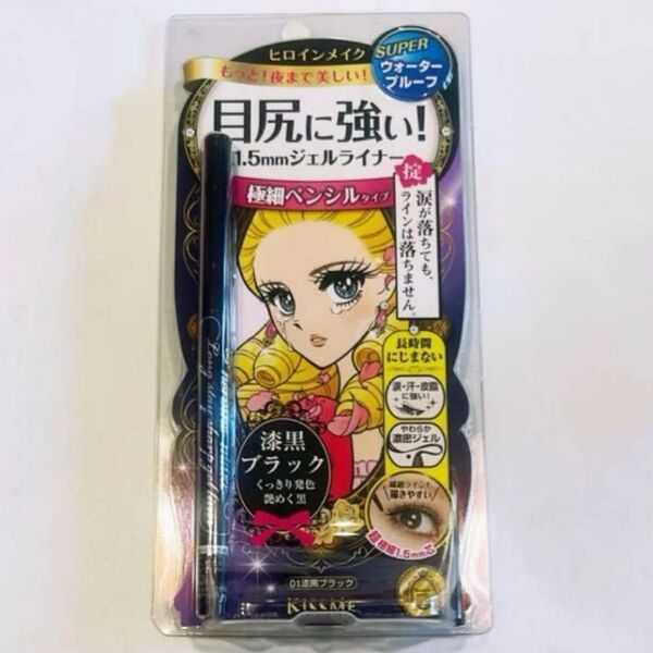 ヒロインメイク ロングステイ シャープジェルライナー 01 漆黒ブラック