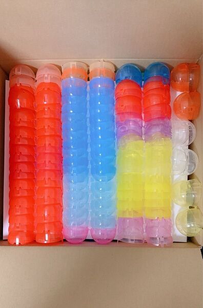 空カプセル カプセルトイ用カプセル 約140個セット