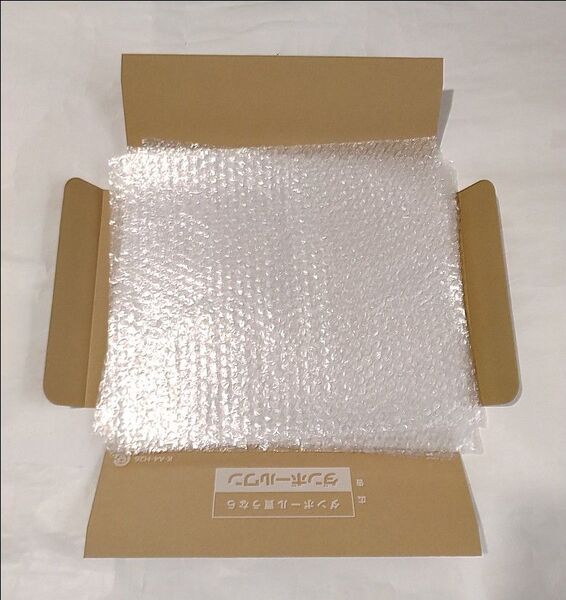 プチプチ カットプチプチ 緩衝材 梱包材 半透明 A4ダンボール箱入り 約30×35cm 10枚