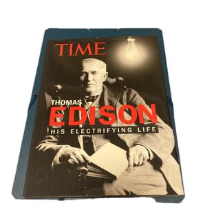 TIME Thomas Edison His Electrifying Life 伝記 エジソン 英語 English