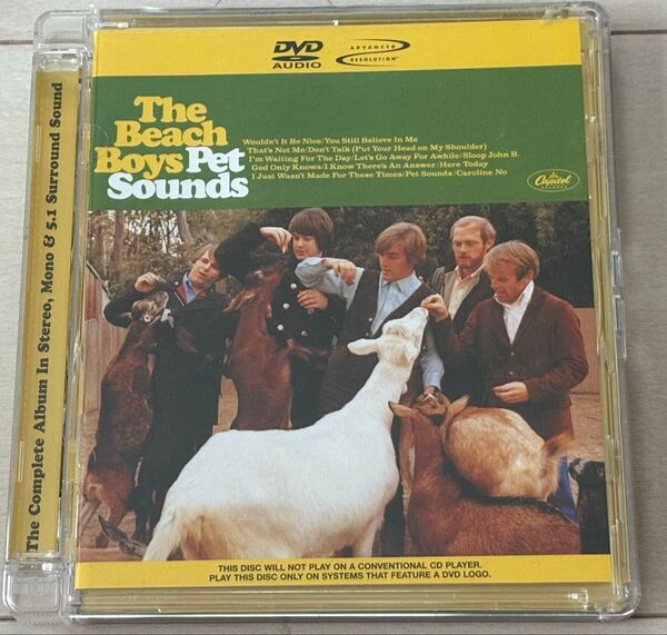 The Beach Boys / Pet Sounds. ビーチボーイズ『ペットサウンズ』DVDオーディオ盤 サラウンド音源