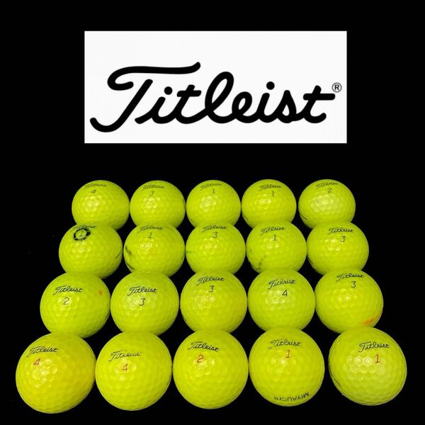 【42】タイトリスト●Bランク●ロストボール●カラー●Titleist●プロV1・プロV1X●ProV1・Pro V1X●ゴルフ