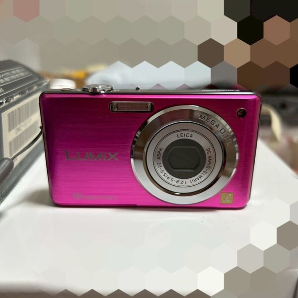 LUMIX Panasonic DMC-FS7 ピンク パナソニック コンパクトデジタルカメラ デジカメ デジタルカメラ
