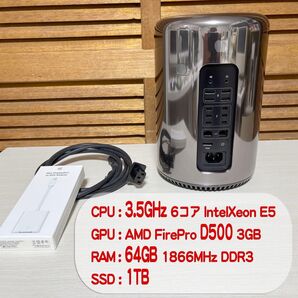 3.5GHz・64GB・1TB 〔スリ傷〕