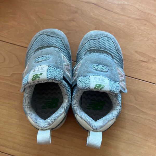 new balance ベビーシューズ 11.5cm 水色