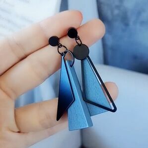 ピアス イヤリング 青い木 上品 アクセサリー レディース 可愛い 上質 韓国