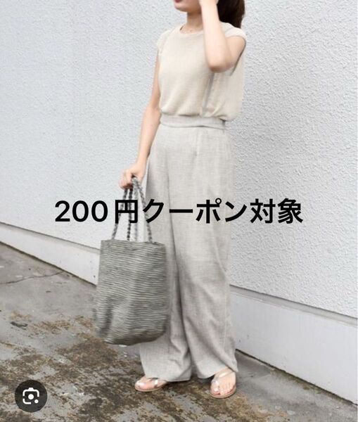 ships リネンライク2WAYサスペンダーパンツ パンツ 白 34 200円クーポン対象
