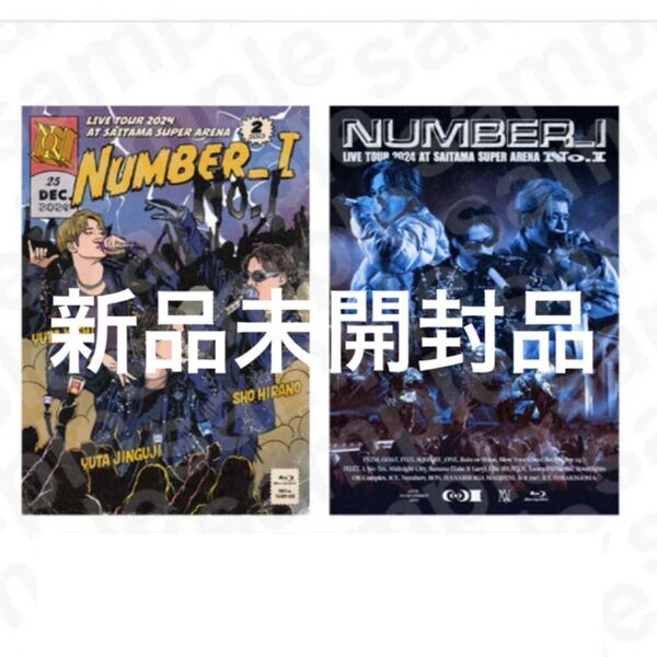 新品未開封 Number_i LIVE TOUR 2024 No.Ⅰ 初回生産限定盤 通常盤 セット Blu-ray 初回盤