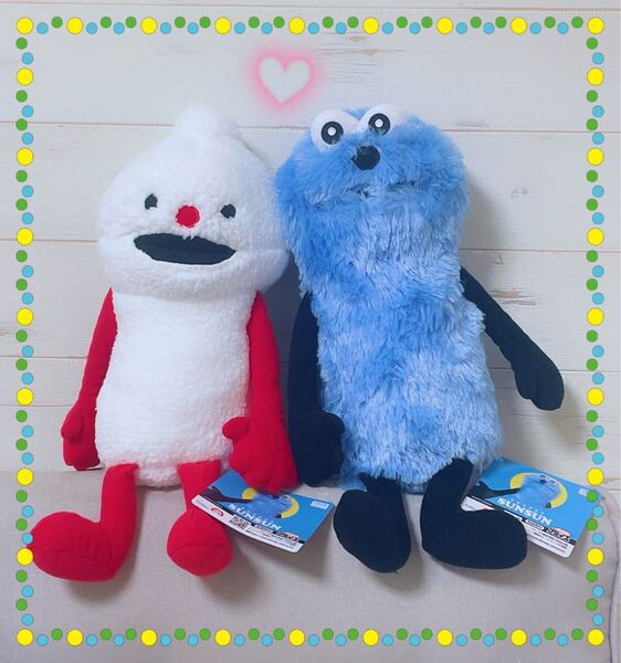 【美品】SUNSUN スンスン ノンノン ぬいぐるみ 2体セット UFOキャッチャー
