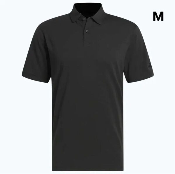 アディダス ゴルフ adidas GOLF 定価8800円 新品 メンズ 吸汗速乾 半袖 ポロシャツ 黒 HY7165 サイズM