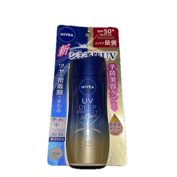 ニベアUV ディープ プロテクト&ケア ジェル SPF50+PA++++ 80g 日焼け止め