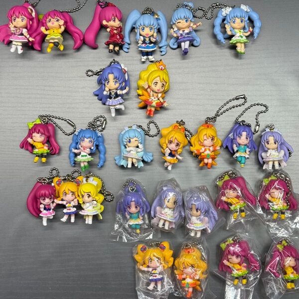 プリキュアキーチェーン ハピネスチャージプリキュア マスコットキーチェーンフィギュア 27個セット売り