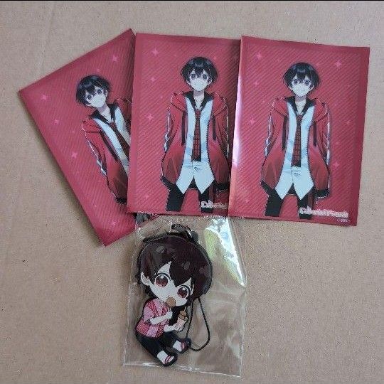 カラフルピーチ ゆあんくん 極楽湯 ラバーストラップ ぺたん娘 スリーブ