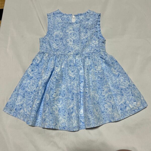 【美品】タルティーヌエショコラ ノースリーブワンピース 90㎝