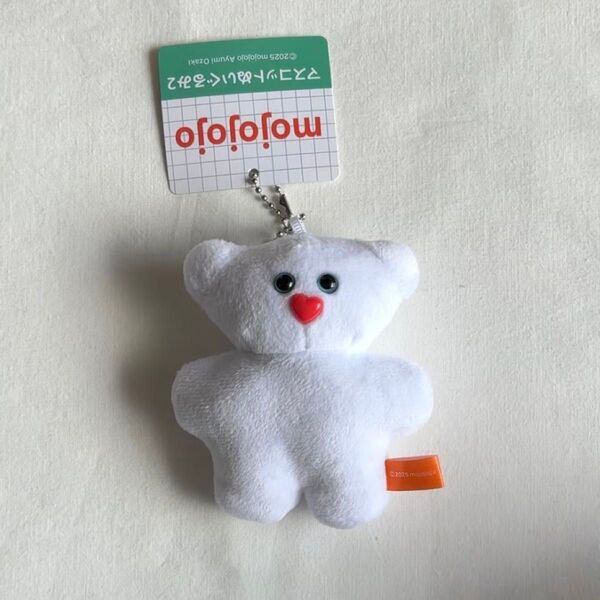 mojojojo マスコットぬいぐるみ2 くま しろくま ベアー キーホルダー ストラップ