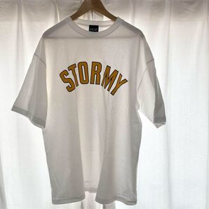ストーミー オリジナル カレッジTシャツ ヘビーウェイト STORMY サイズXL