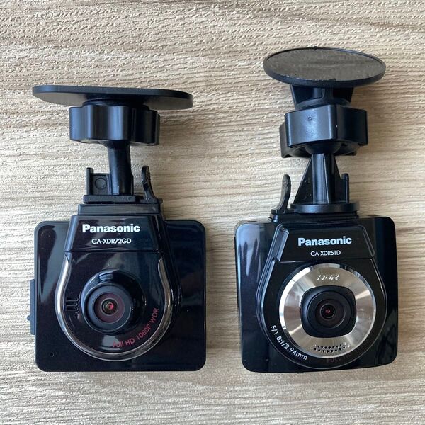 Panasonic ドライブレコーダー CA-XDR72GD CA-XDR51D 2個セット