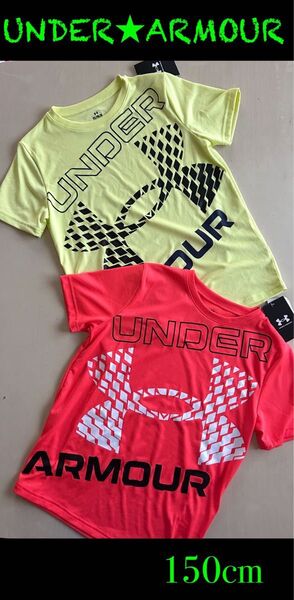 新品タグ付 150㎝アンダーアーマーUNDERARMOUR Tシャツ2枚組