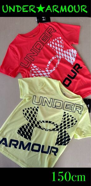 新品タグ付 150㎝アンダーアーマーUNDERARMOUR Tシャツ2枚組