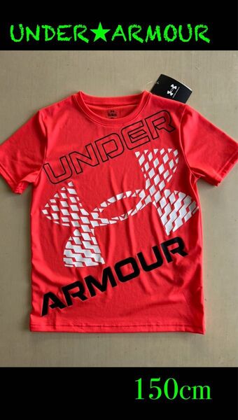 新品タグ付 150㎝アンダーアーマーUNDERARMOUR Tシャツ