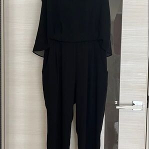 Juwel Changes オールインワン ノースリーブ サロペット ブラック UNITED ARROWS