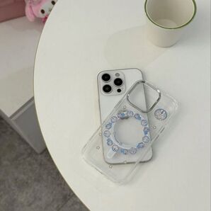 iPhone14 スマホケース ドラえもん クリアケース リング付き