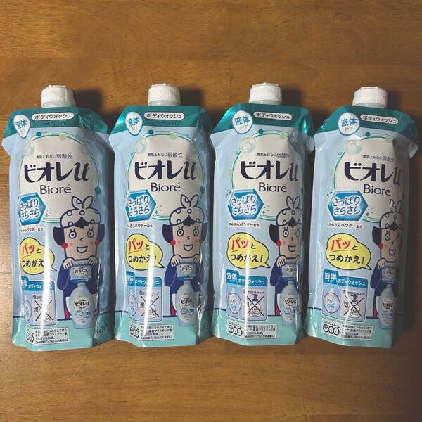 ビオレU ボディウォッシュ 液体 つめかえ用 340ml × 4個