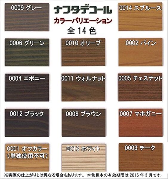 小分け ロックペイント ナフタデコール 0011ウォルナット4リットル缶 油性屋外木部用保護着色塗料