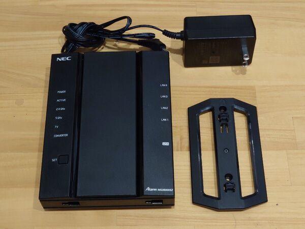 NEC【WG2600HS2】Wi-Fiルーター ELECOM【WTC-F1167AC】中継機