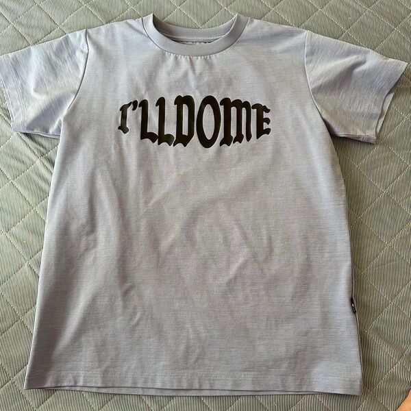 Legit ILLDOME Tシャツ 水色 Mサイズ 古着 半袖 速乾 ミニバス