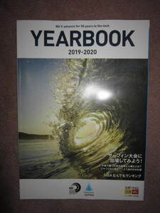  super-rare! NSA Japan surfing ream .YEAR BOOK 2019-2020 NAMINORI JAPAN wave riding Japan 