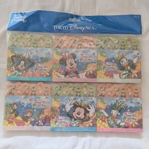 未使用 東京ディズニーシー サマーフェスティバル メモ帳セット☆