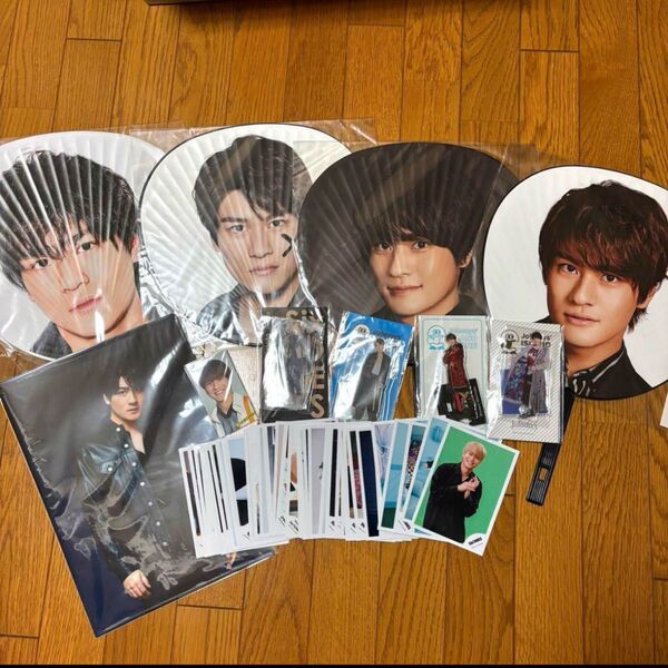 【美品】SixTONES 森本慎太郎 グッズセット うちわ アクスタ 写真ファイル