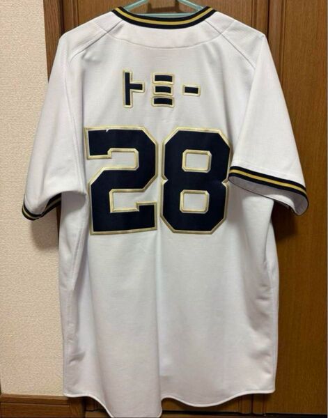 オリックス・バファローズ 富山凌雅 トミー ハイクオリティユニフォーム Lサイズ カタカナユニ おりっこデー