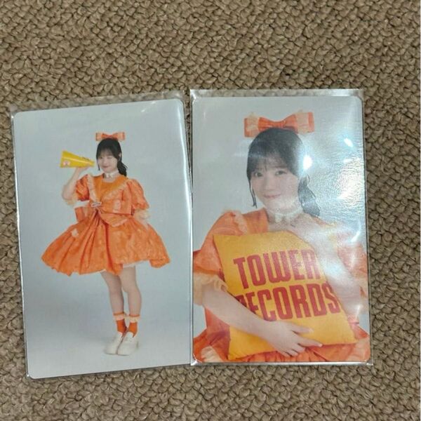 CUTIE STREET きゅーすと 川本笑瑠 トレカ タワレコ 2枚セット