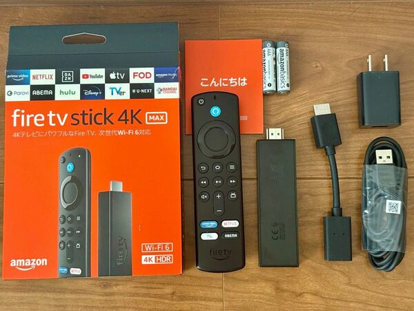 amazon fire tv stick 4K max (第3世代)中古品