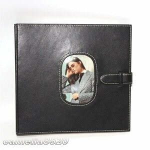 Wills Fisher leather notebook event souvenir black original leather exhibition sample goods 