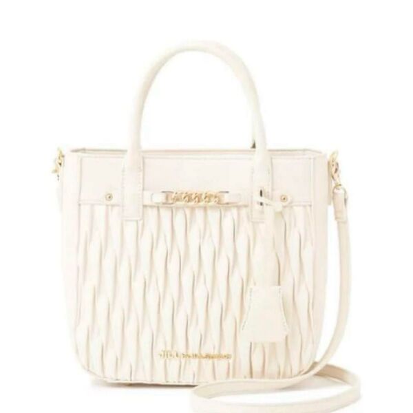 JILL by JILLSTUART ホワイトショルダーバッグ