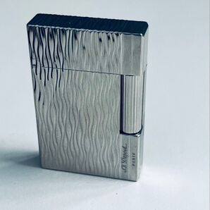 美品・火花確認済 S.T.Dupont ギャツビー シルバー ライター デュポン GATSBY クローム装飾