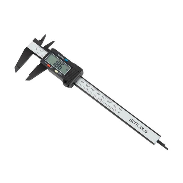 SCITOOLS デジタルノギス 150mm 保管ケース・予備電池付き