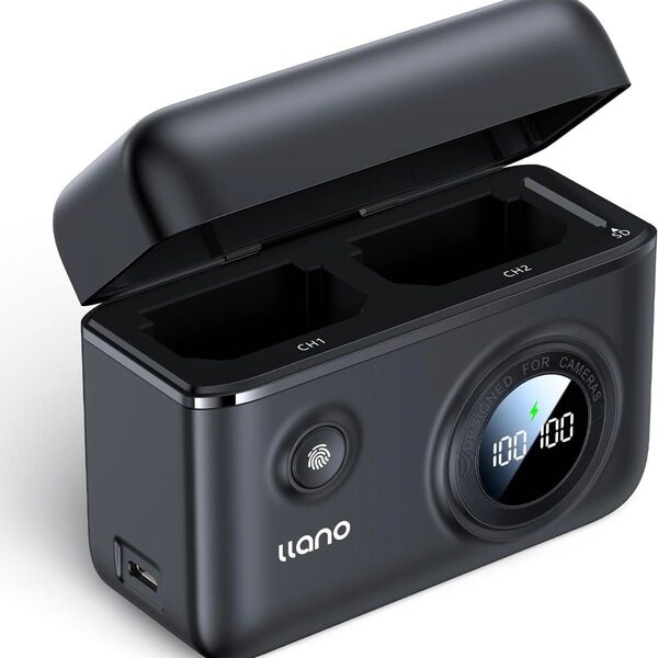 llano LP-E6/LP-E6N/LP-E6NH バッテリー充電器