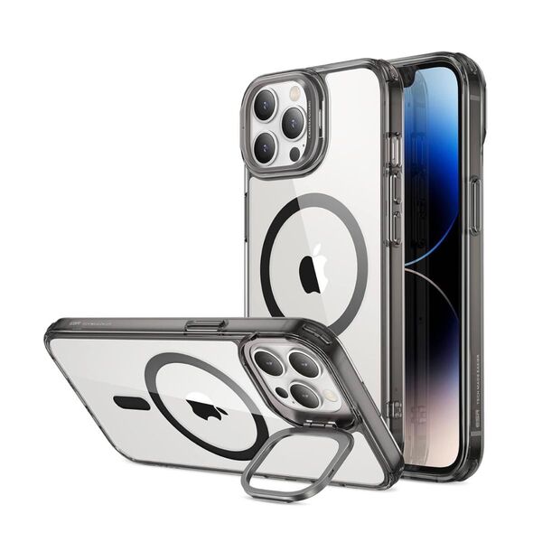 ESR iPhone14 Pro Max用 MagSafe対応スマホケース|3WAYスタンド付き・米軍MIL規格