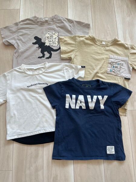 子供服 Tシャツ 120 4枚セット まとめ売り ブランシェス アプレレクール