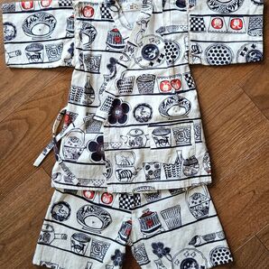 OSAKA MARUJU 甚平 上下セット 120